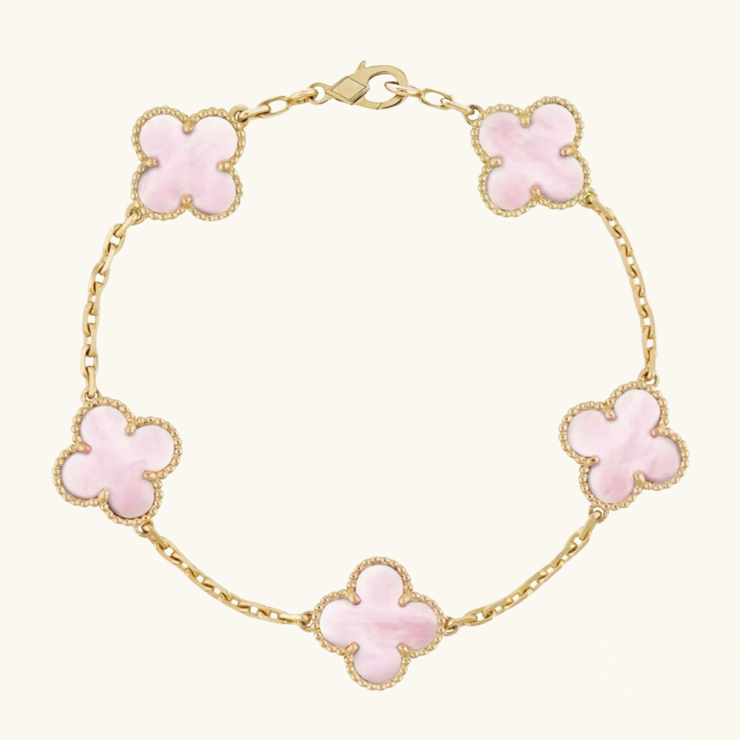 TRÉBOL | Pulsera Rosa