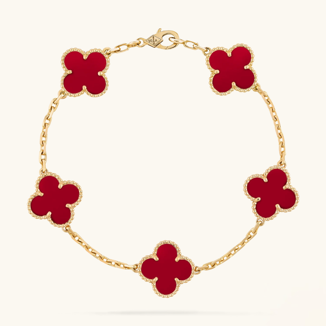TRÉBOL | Pulsera Roja
