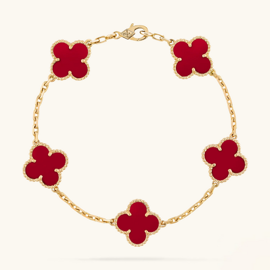 TRÉBOL | Pulsera Roja