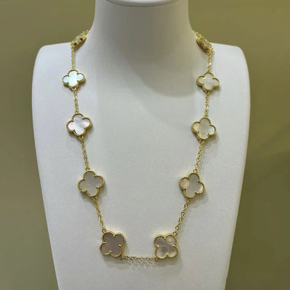 TRÉBOL | Collar Blanco