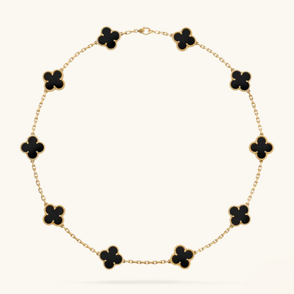 TRÉBOL | Collar Negro