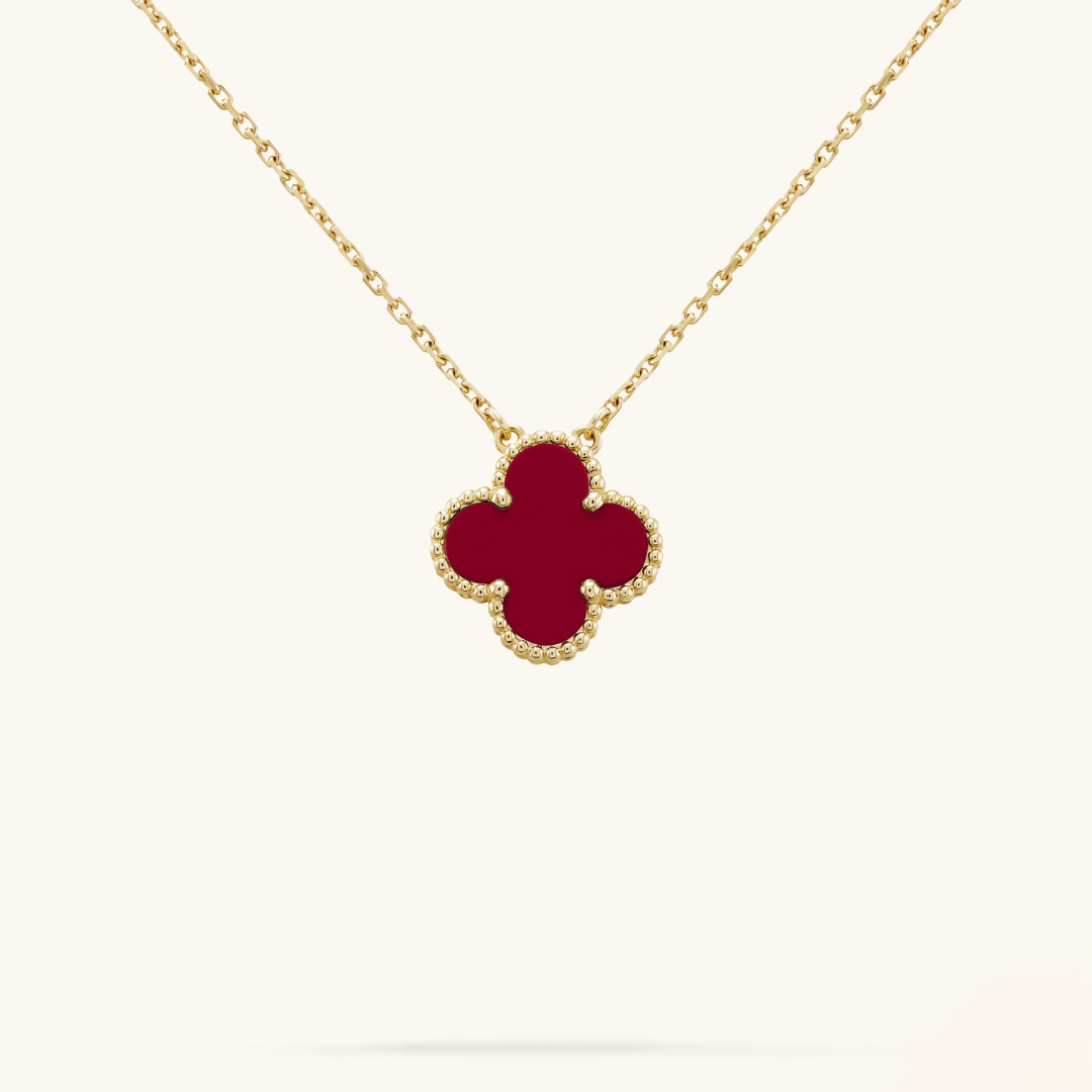 TRÉBOL | Collar Rojo