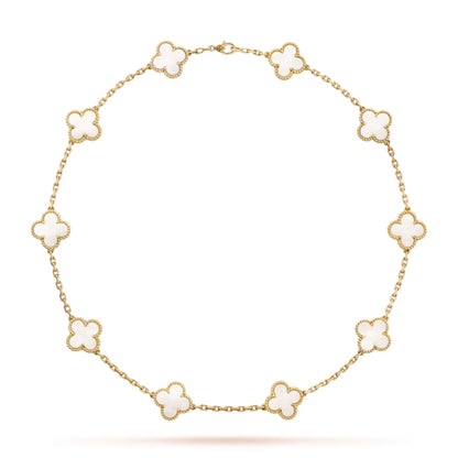 TRÉBOL | Collar Blanco