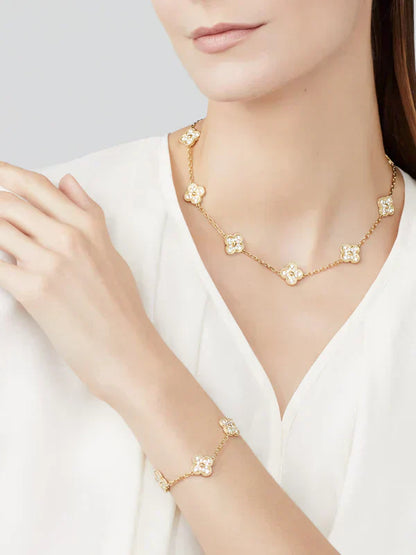 TRÉBOL | Pulsera Dorada