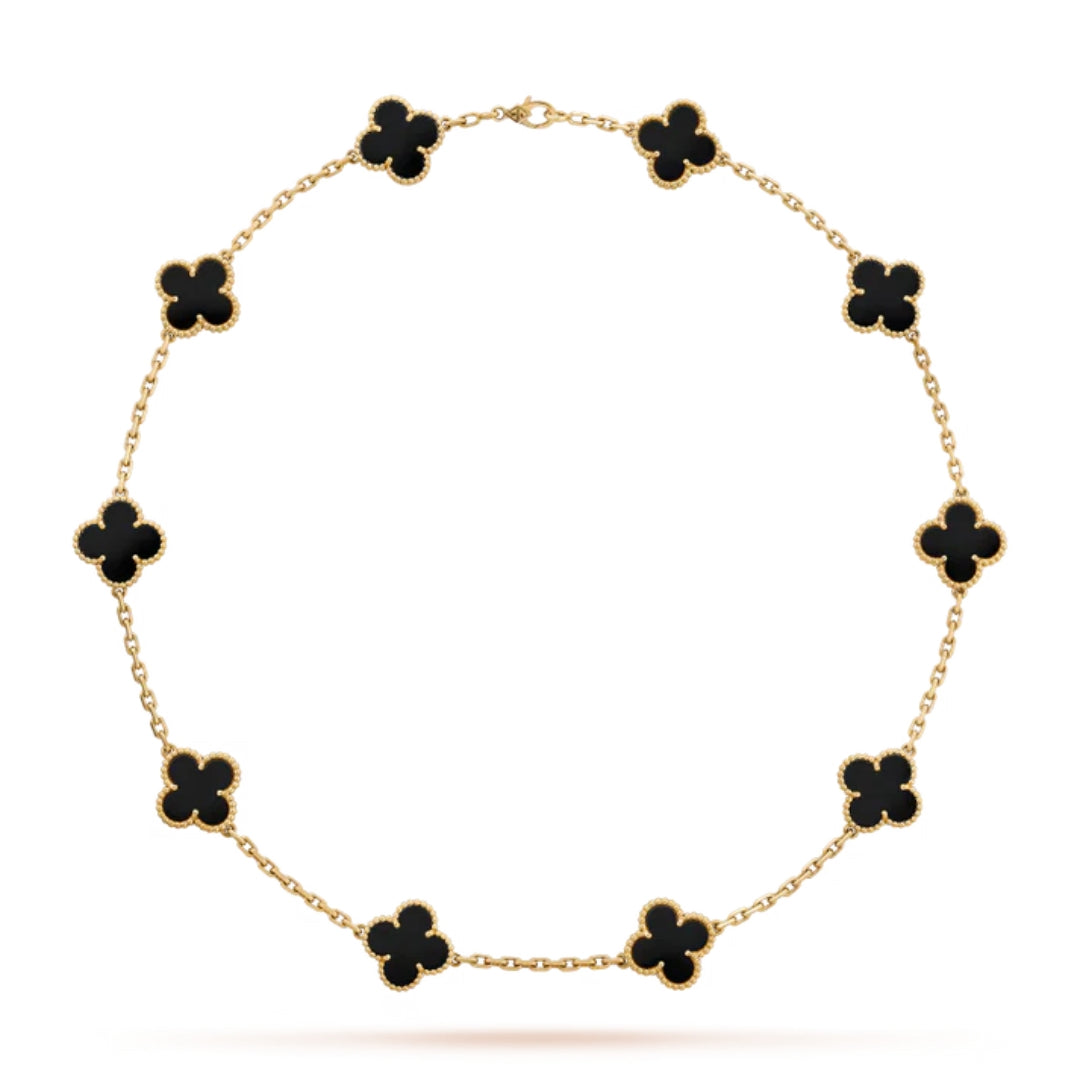 TRÉBOL | Collar Negro