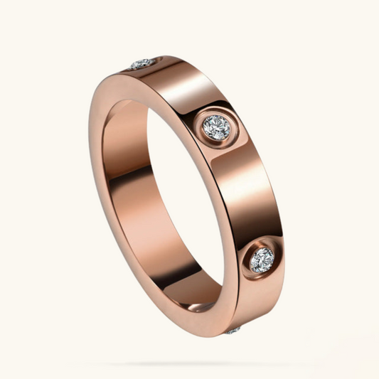 ETERNIDAD | Anillo Oro Rosa Prestige