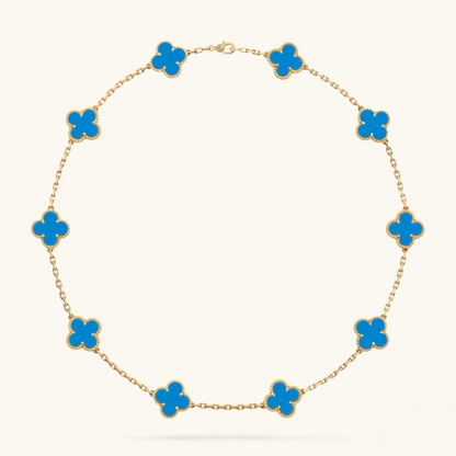 TRÉBOL | Collar Azul