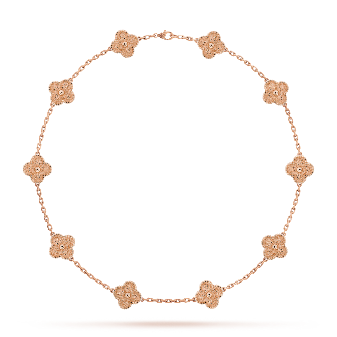 TRÉBOL | Collar Rosa