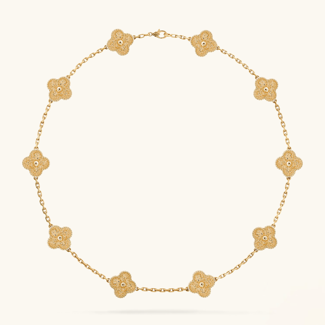 TRÉBOL | Collar Dorado