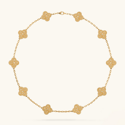 TRÉBOL | Collar Dorado