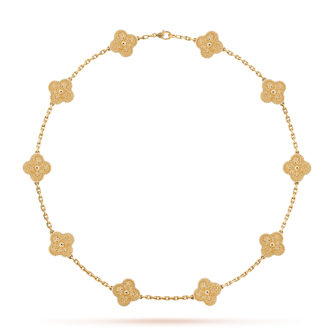 TRÉBOL | Collar Dorado