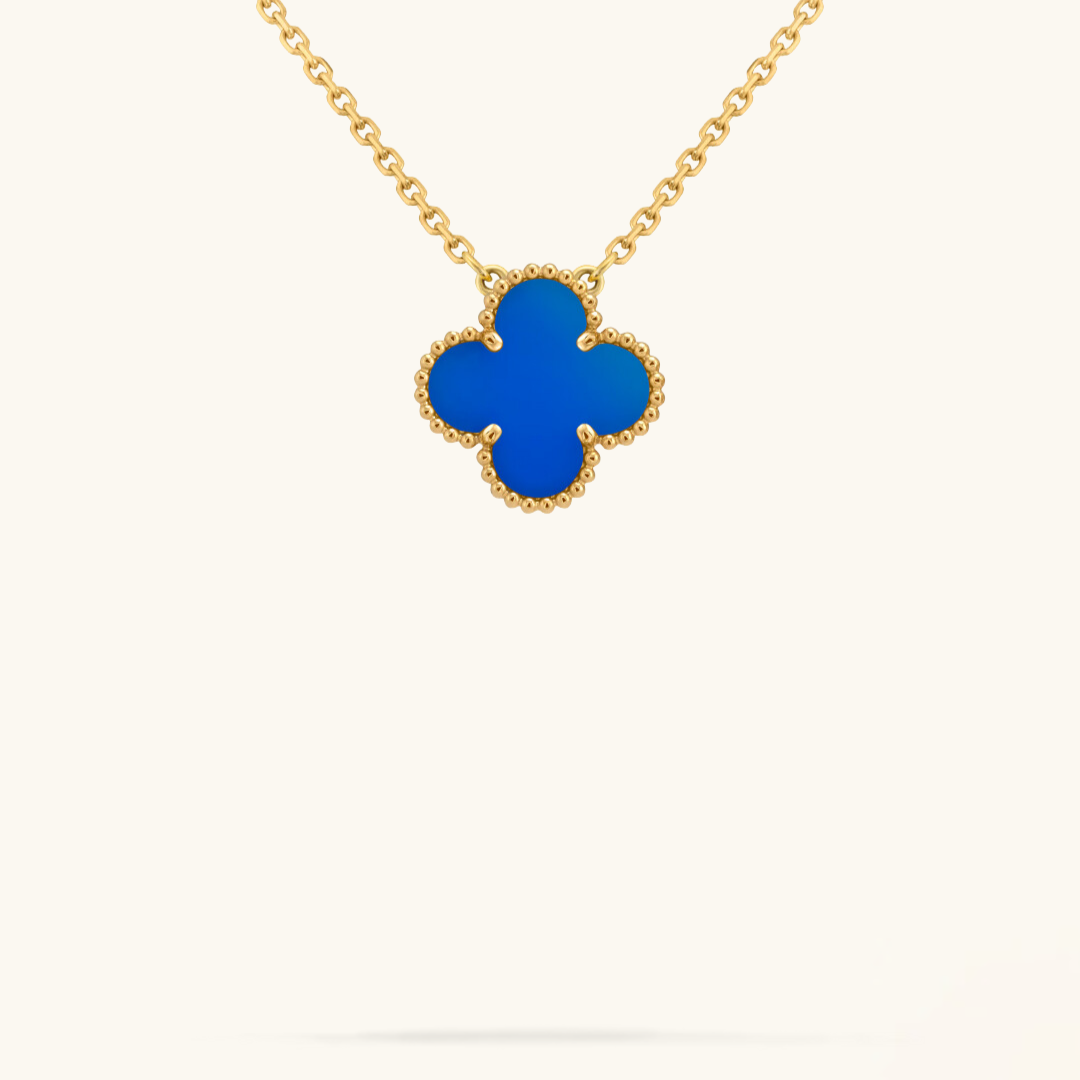 TRÉBOL | Collar Azul