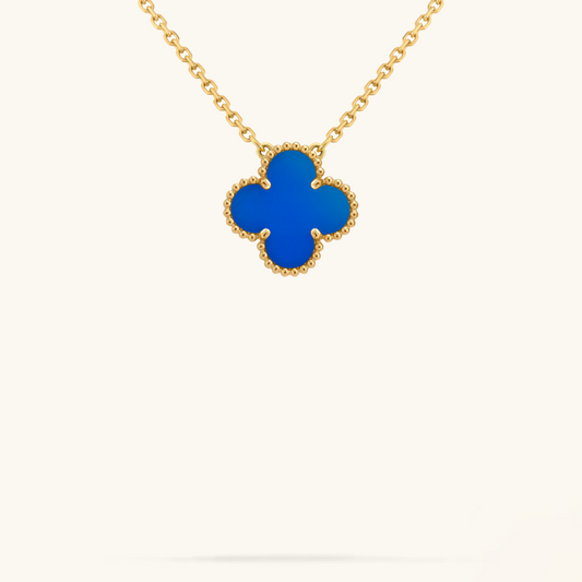 TRÉBOL | Collar Azul