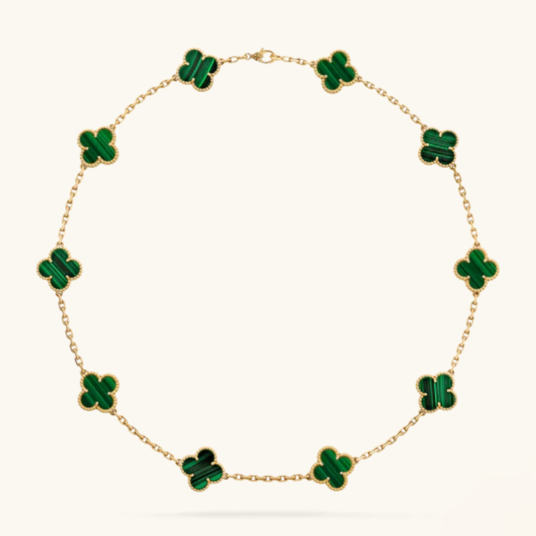 TRÉBOL | Collar Verde