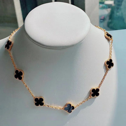 TRÉBOL | Collar Negro