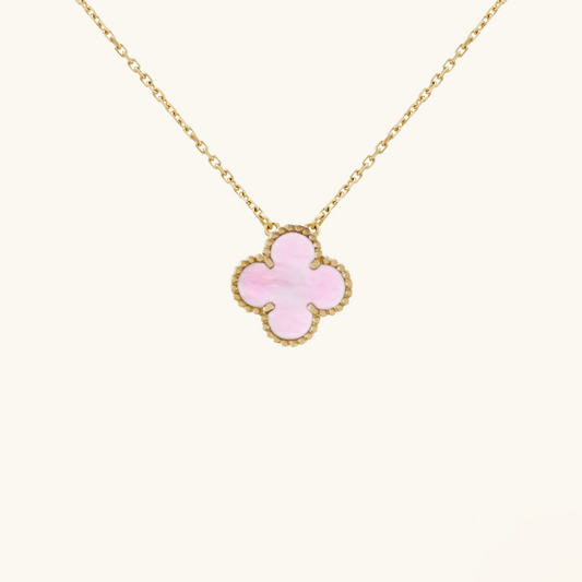 TRÉBOL | Collar Rosa