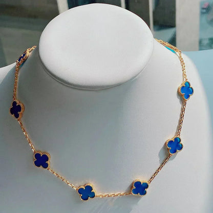 TRÉBOL | Collar Azul