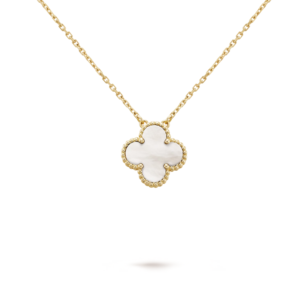 TRÉBOL | Collar Plateado
