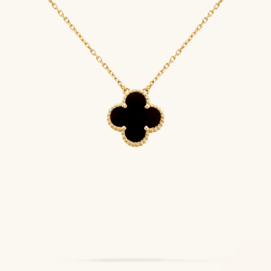TRÉBOL | Collar Negro