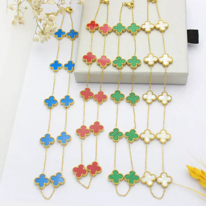 TRÉBOL | Collar Azul