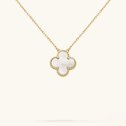 TRÉBOL | Collar Plateado