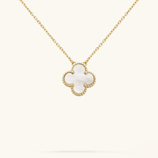 TRÉBOL | Collar Plateado