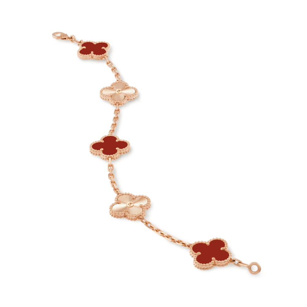 TRÉBOL | Pulsera Roja/Rosa