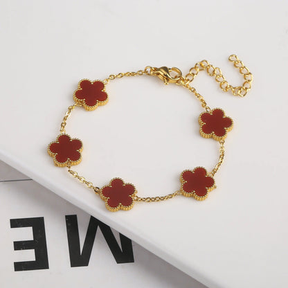 TRÉBOL | Pulsera Roja